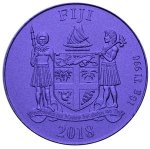 Fiji / Half Dollar 2018 Space Exploration - obverse photo
