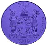 Half Dollar 2018 Space Exploration: Photo Coin, Fiji, Half Dollar 2018 Space Exploration / thumbnail