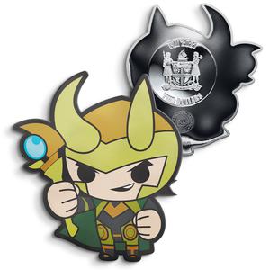 Fiji / Silver Ounce 2021 Mini-Hero - Loki - obverse photo