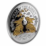 Silver Ounce 2023 Year of the Rabbit: Photo Coin, Fiji, Silver Ounce 2023 Year of the Rabbit / thumbnail