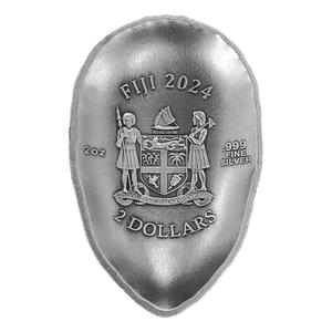 Fiji / Silver Two Ounces 2024 Ninja Mask - obverse photo