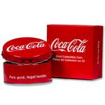 Twenty-five Dollars Gold 2018 Coca-Cola: Photo Coin, Fiji, Twenty-five Dollars Gold 2018 Coca-Cola / thumbnail