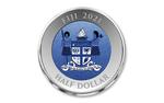 Half Dollar 2021 Hubble Telescope: Photo Coin, Fiji, Half Dollar 2021 Hubble Telescope / thumbnail