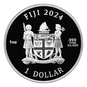 Fiji / Silver Ounce 2024 Shakespeare - Romeo and Juliet - obverse photo