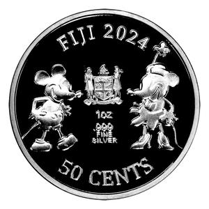 Fiji / Silver Ounce 2024 Steamboat Willie - obverse photo