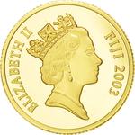 Ten Dollars 2003 Gold: Photo Coin, Fiji, Ten Dollars 2003 Gold / thumbnail