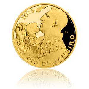 Fiji / Gold Quarter Ounce 2016 Lukas Krpalek - reverse photo