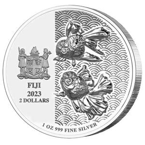 Fiji / Silver Ounce 2023 Goldfish - obverse photo