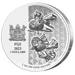 Silver Ounce 2023 Goldfish: Photo Coin, Fiji, Silver Ounce 2023 Goldfish / thumbnail