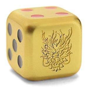 Fiji / Silver Ounce 2024 Year of the Dragon, Dice - reverse photo