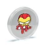 Silver Ounce 2021 Mini-Hero - Iron Man: Photo Coin, Fiji, Silver Ounce 2021 Mini-Hero - Iron Man / thumbnail