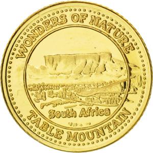 Fiji / Ten Dollars 2011 Gold South Africa - reverse photo