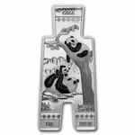 Silver Kilo 2022 Spade Money Shape - Panda: Photo Coin, Fiji, Silver Kilo 2022 Spade Money Shape - Panda / thumbnail