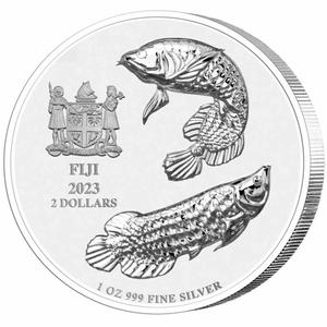 Fiji / Silver Ounce 2023 Arowana - obverse photo