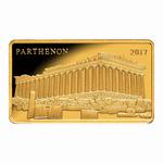 Gold Half Gram 2017 Athens - Parthenon: Photo Coin, Fiji, Gold Half Gram 2017 Athens - Parthenon / thumbnail