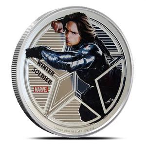 Fiji / Silver Ounce 2016 Winter Soldier - reverse photo