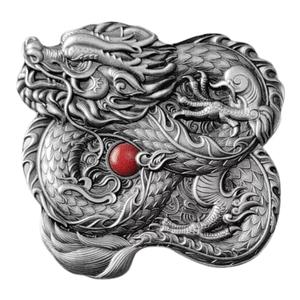 Fiji / Silver Ounce 2024 Chinese Dragon - reverse photo