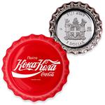 One Dollar Silver 2020 Coca-Cola Cap - Russia: Photo Coin, Fiji, One Dollar Silver 2020 Coca-Cola Cap - Russia / thumbnail