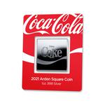 Silver Ounce 2021 Coca-Cola: Photo Coin, Fiji, Silver Ounce 2021 Coca-Cola / thumbnail
