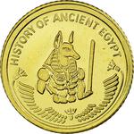 Ten Dollars 2010 Ancient Egypt Anubis: Photo Coin, Fiji, Ten Dollars 2010 Ancient Egypt Anubis / thumbnail