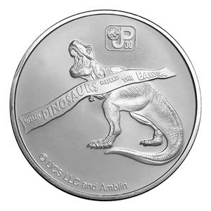 Fiji / Silver Ounce 2023 Jurassic Park - reverse photo