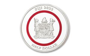 Fiji / Half Dollar 2022 Merry Christmas - obverse photo