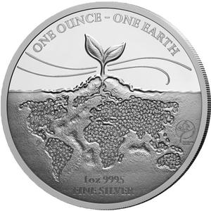 Fiji / Silver Ounce 2022 One Earth - reverse photo