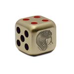 Fiji / Silver Ounce 2025 Year of the Snake, Dice / Gilded - reverse photo