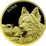 Fiji / Gold Ounce 2023 Dogs - reverse photo