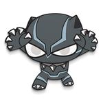 Silver Ounce 2021 Mini-Hero - Black Panther: Photo Coin, Fiji, Silver Ounce 2021 Mini-Hero - Black Panther / thumbnail