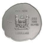 Silver Two Ounces 2024 Dragon: Photo Coin, Fiji, Silver Two Ounces 2024 Dragon / thumbnail