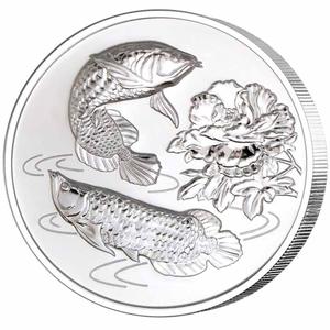 Fiji / Silver Ounce 2023 Arowana - reverse photo