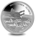 Silver Ounce 2017 Winter Olympics - Ice Sports: Photo Coin, Fiji, Silver Ounce 2017 Winter Olympics - Ice Sports / thumbnail