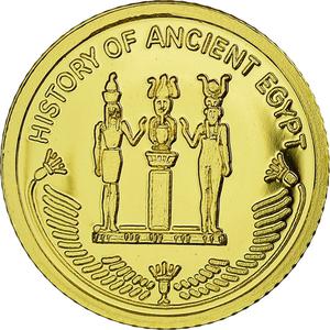 Fiji / Ten Dollars 2010 Ancient Egypt Gods - obverse photo