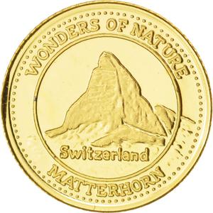Fiji / Ten Dollars 2011 Gold Matterhorn - reverse photo