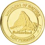 Ten Dollars 2011 Gold Matterhorn: Photo Coin, Fiji, Ten Dollars 2011 Gold Matterhorn / thumbnail