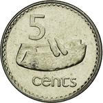 Five Cents 2006: Photo Coin, Fiji, 5 Cents 2006 / thumbnail