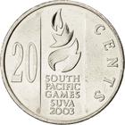 Twenty Cents Old: Photo Fiji, 20 Cents, 2003