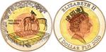 One Dollar 2010 FIFA World Cup: Photo Coin, Fiji, One Dollar 2010 FIFA World Cup / thumbnail
