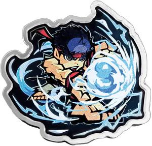 Fiji / Silver Ounce 2024 Street Fighter - Mini - Ryu - reverse photo