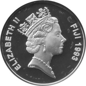Fiji / Silver Ounce 1993 William Bligh - obverse photo