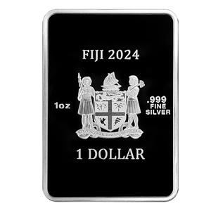 Fiji / Silver Ounce 2024 Robocop, Rectangle - obverse photo