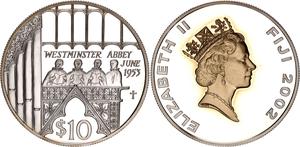 Fiji / Silver Ounce 2002 Golden Jubilee - obverse photo