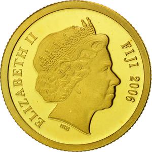 Fiji / Five Dollars 2006 Gold Atlantis - obverse photo