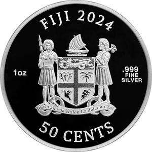 Fiji / Silver Ounce 2024 Cats - obverse photo