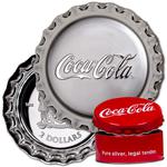 Silver Ounce 2018 Coca-Cola Cap: Photo Coin, Fiji, Silver Ounce 2018 Coca-Cola Cap / thumbnail
