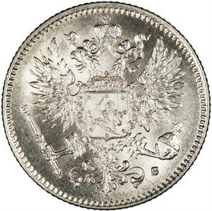Finland, Grand Duchy of / Fifty Penniä 1916 - obverse photo