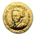 France / Gold Quarter Ounce 2017 Olympe de Gouges - obverse photo