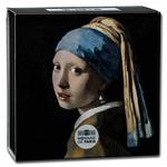 Ten Euro Silver 2021 Masterpieces of Museums - Girl with a Pearl Earring: Photo Coin, France, Ten Euro Silver 2021 Masterpieces of Museums - Girl with a Pearl Earring / thumbnail