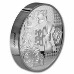 Silver Five Ounces 2021 Excellence - Dior: Photo Coin, France, Silver Five Ounces 2021 Excellence - Dior / thumbnail